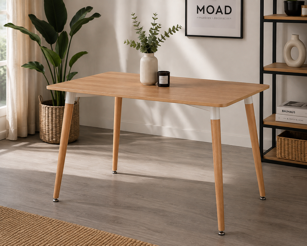 Mesa Eames rectangular 140cm