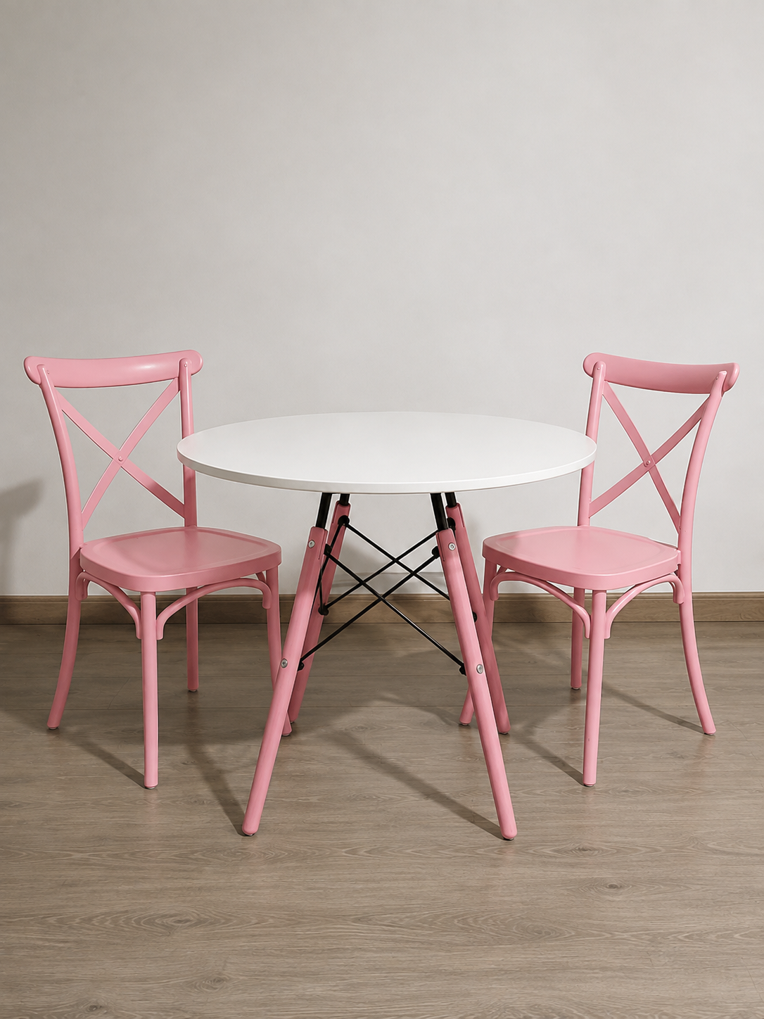 Set Mesa Kids 60cm + 2 Silla Danubio Kids