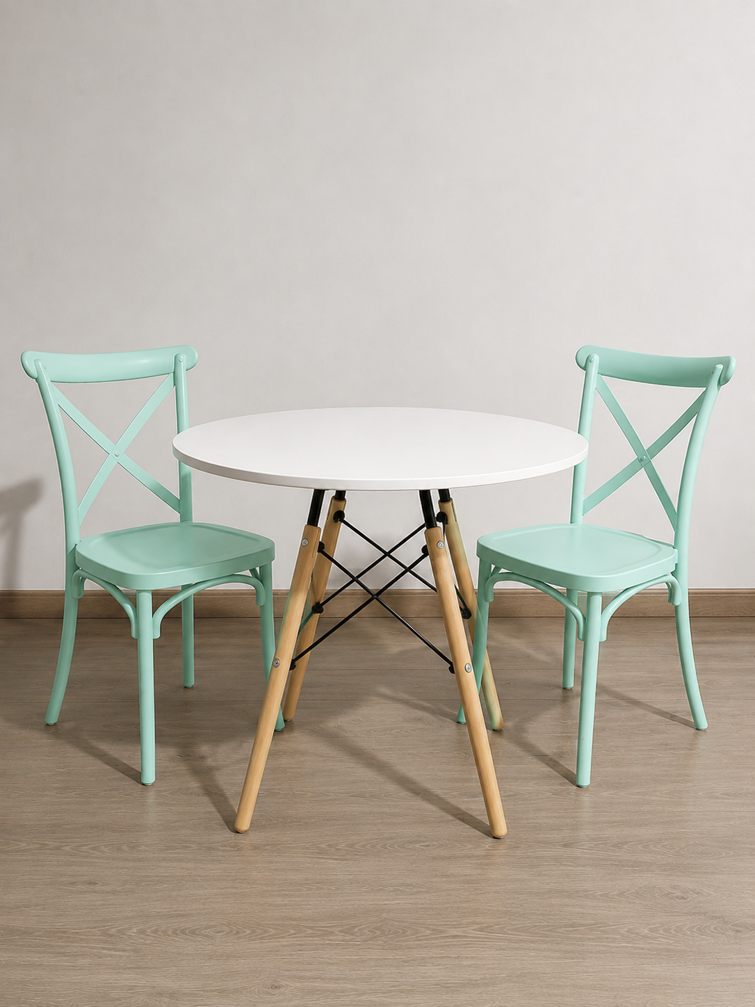 Set Mesa Kids 60cm + 2 Silla Danubio Kids