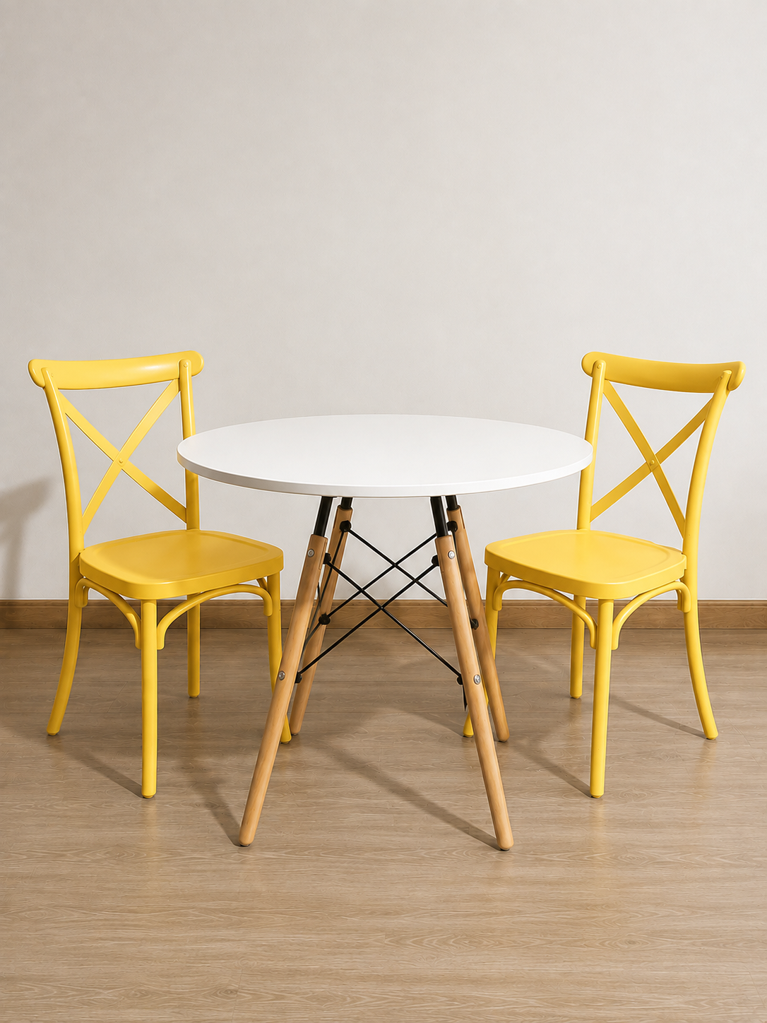 Set Mesa Kids 60cm + 2 Silla Danubio Kids