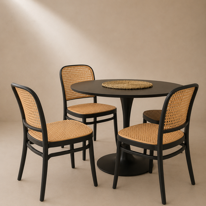 Comedor Lombardia Tulip 4P