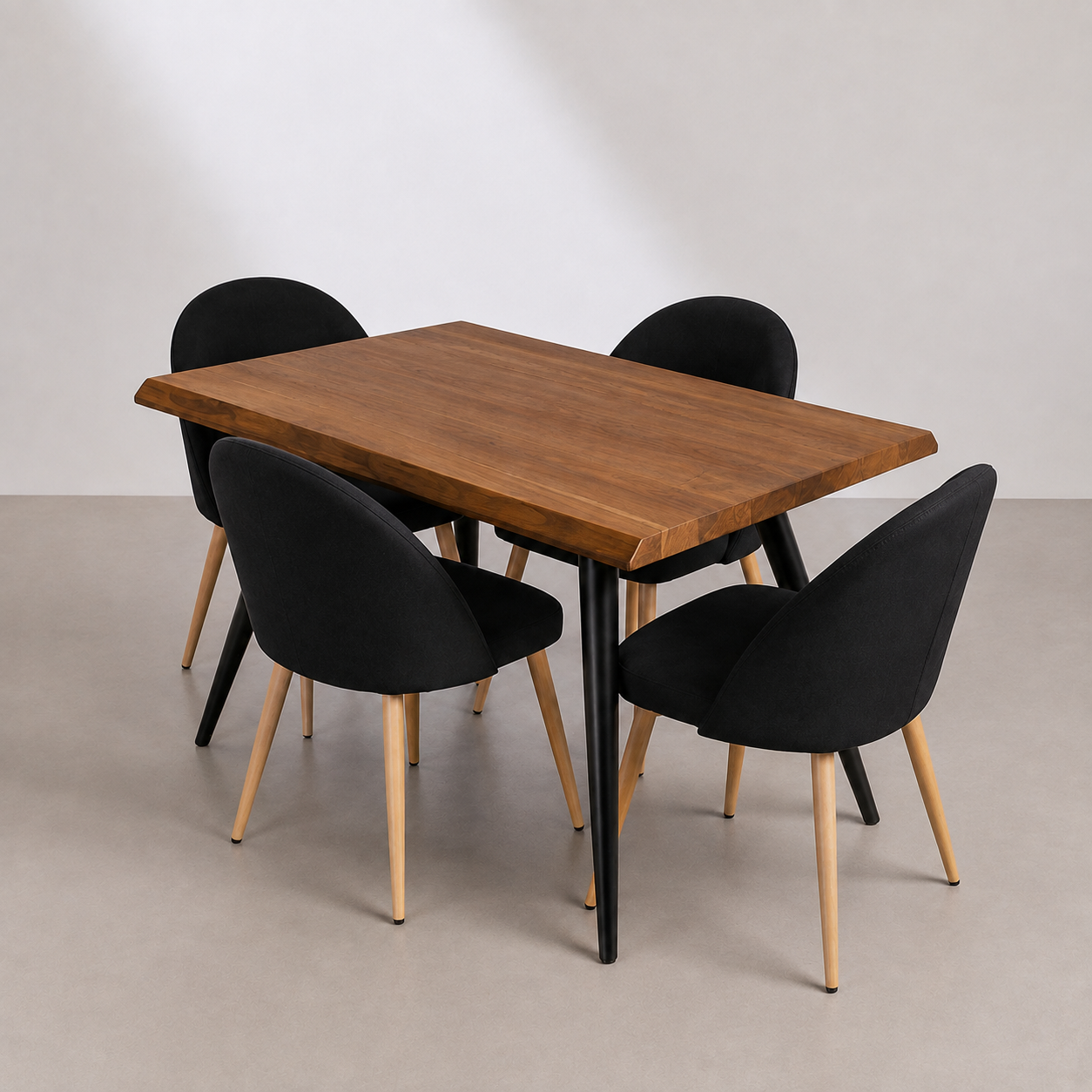 Comedor Lyon 4 Puestos Lino Natural Home