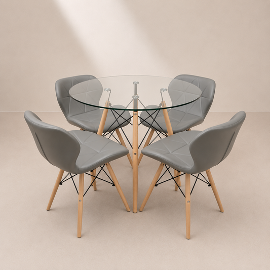 Comedor Radar 4 Personas Redondo (80cm)