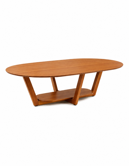Mesa de Centro Ovalada Elegance Nature