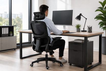 Silla De Escritorio Ejecutiva - Ergonómica Mesh Top