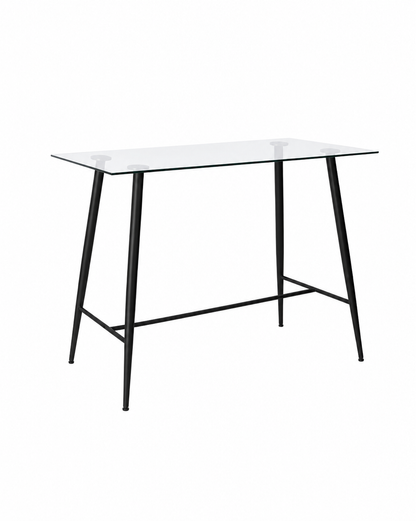 Mesa de Bar Lyon Rectangular Vidrio