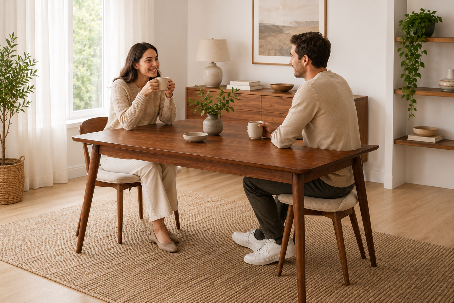 Mesa de Comedor Vema Rectangular 140cm