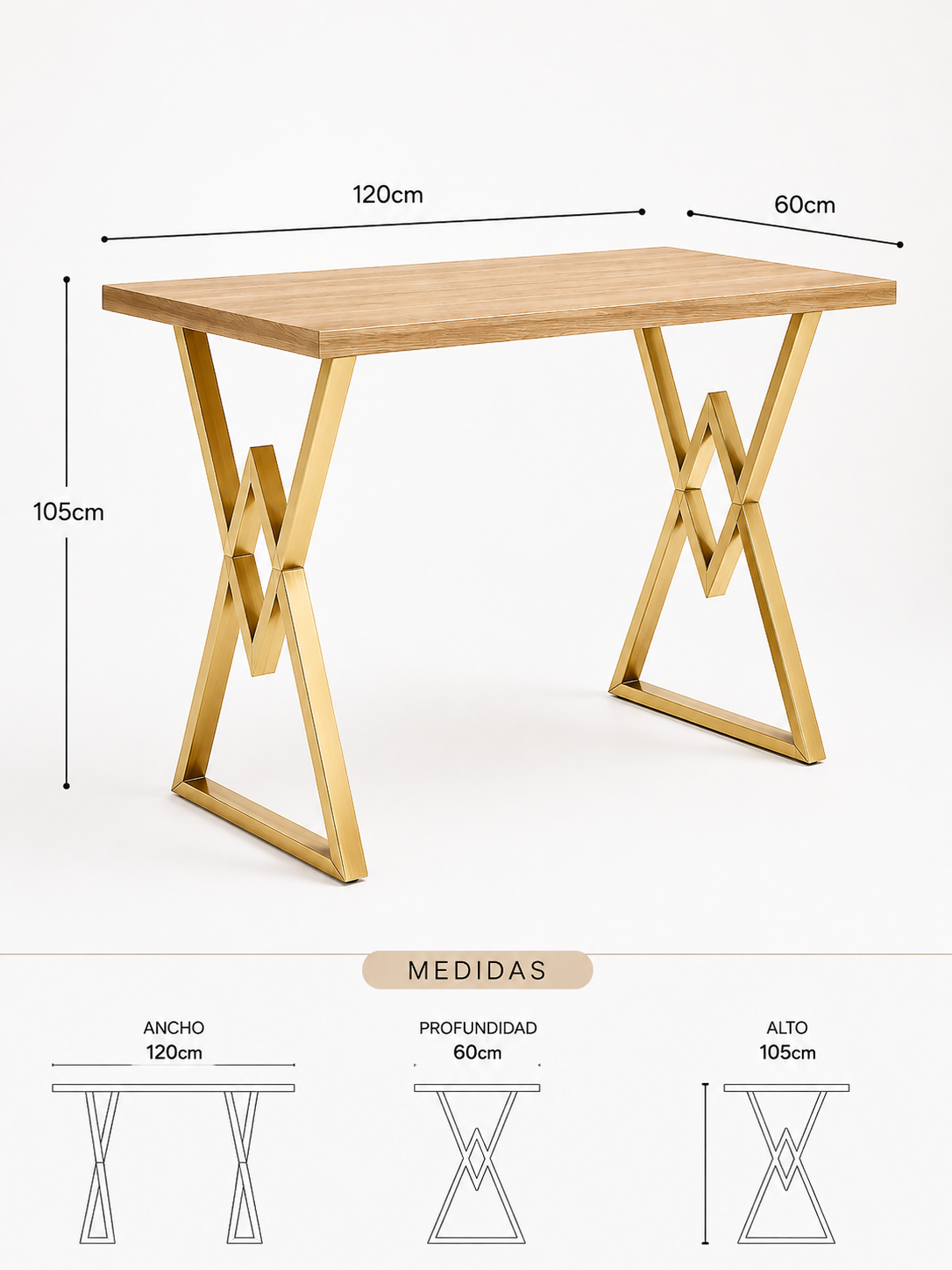 Mesa Bursa de Bar Gold
