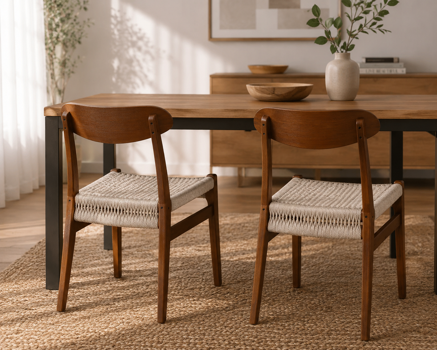 Pack 2 Sillas Koda Madera – Natural
