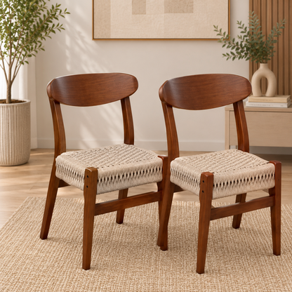 Pack 2 Sillas Koda Madera – Natural