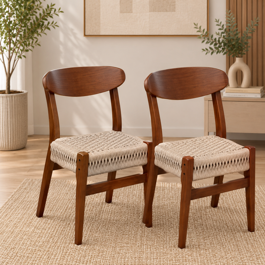 Pack 2 Sillas Koda Madera – Natural