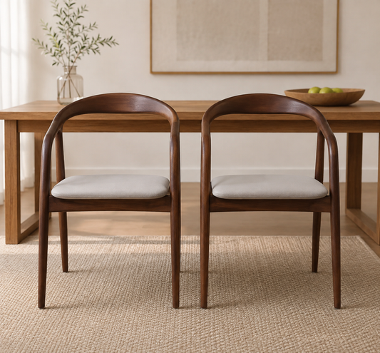 Pack 2 Sillas Kind Madera – Natural