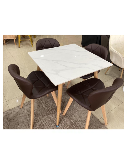 Comedor Mariposa Eco 4P Calacatta Soft