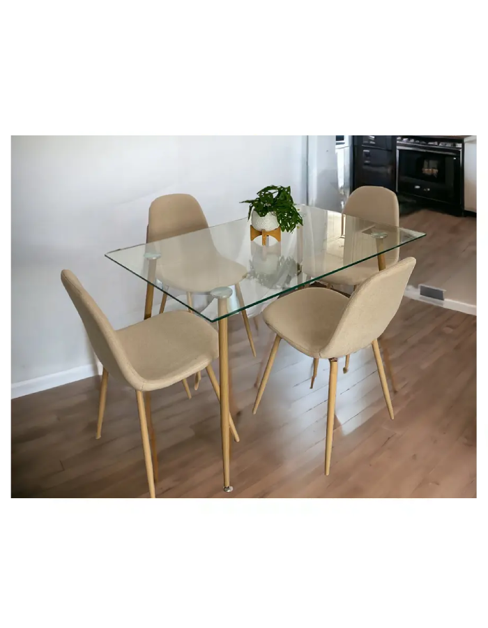 Comedor Paris 4P Lino