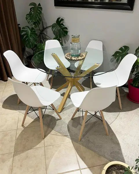 Comedor Redondo 6P Cross Eames