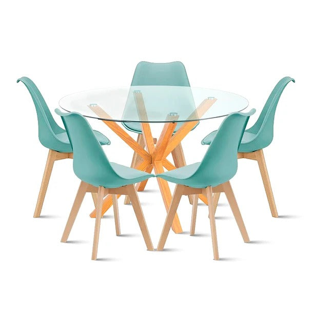 Comedor Redondo 6 personas Cross Tulip