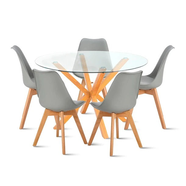 Comedor Redondo 6 personas Cross Tulip