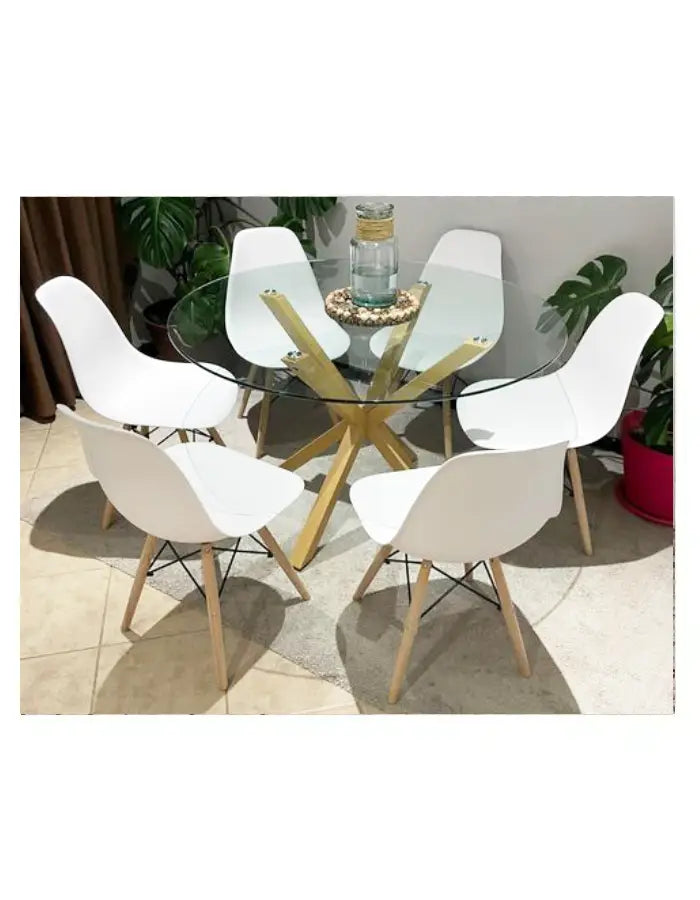 Comedor Redondo 6P Cross Eames