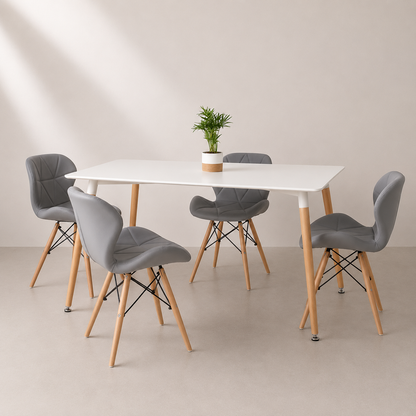 Comedor Eames Rectangular Radar Mariposa Munich