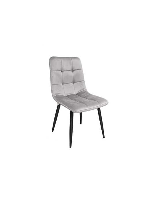 Silla Capitone GP Black Terciopelo