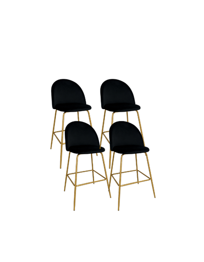 Pack 4 Taburetes Tokio Gold 66cm