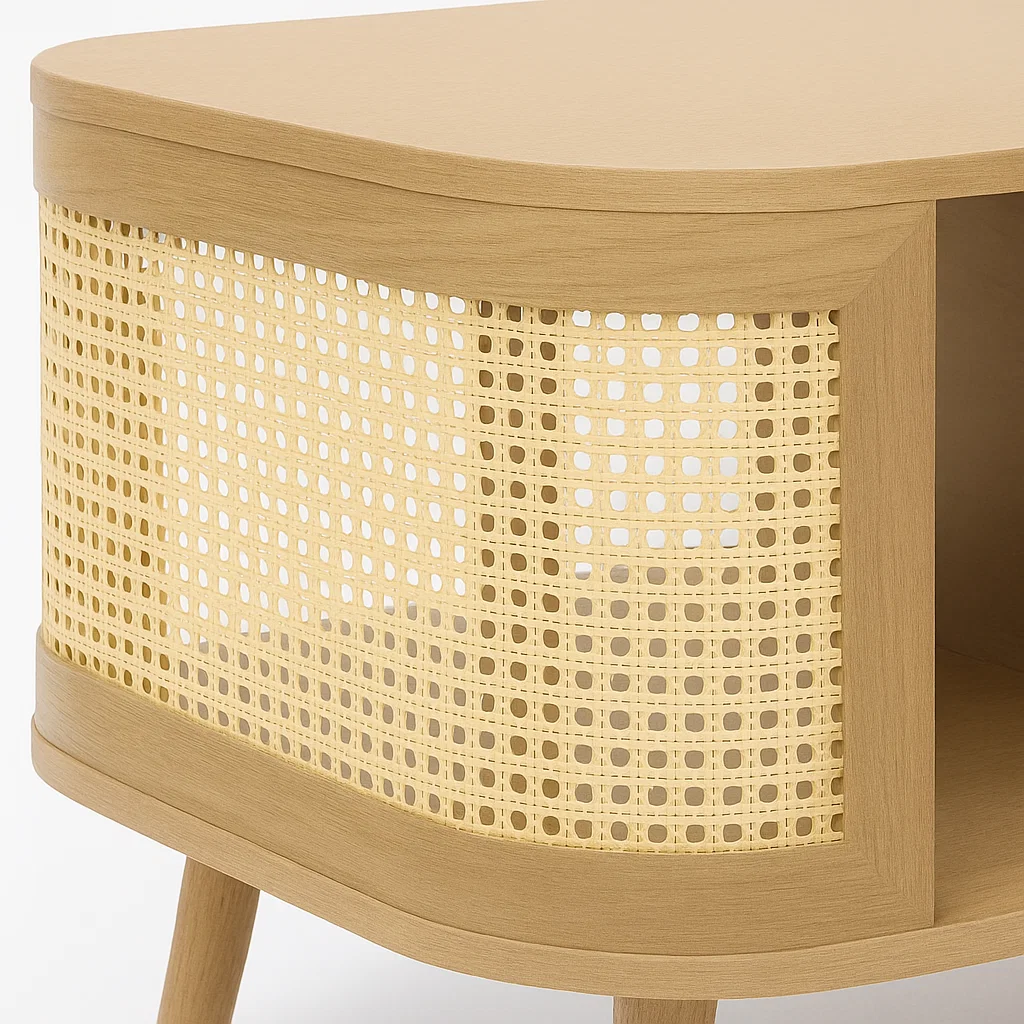 Mesa de Centro Siena Rattan - Natural
