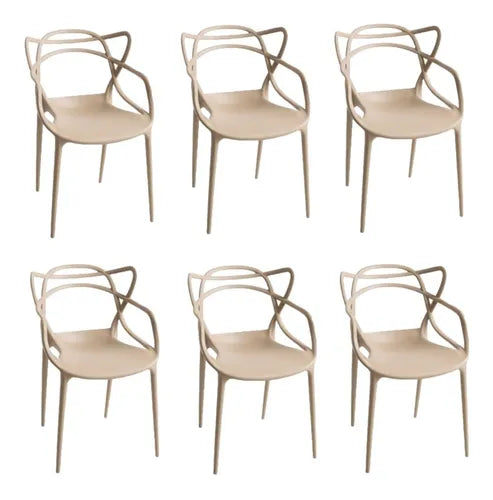 x6 Pack Sillas Masters