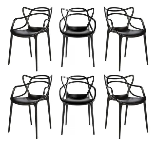 x6 Pack Sillas Masters