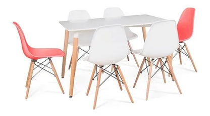 Comedor Eames Clásico 6P