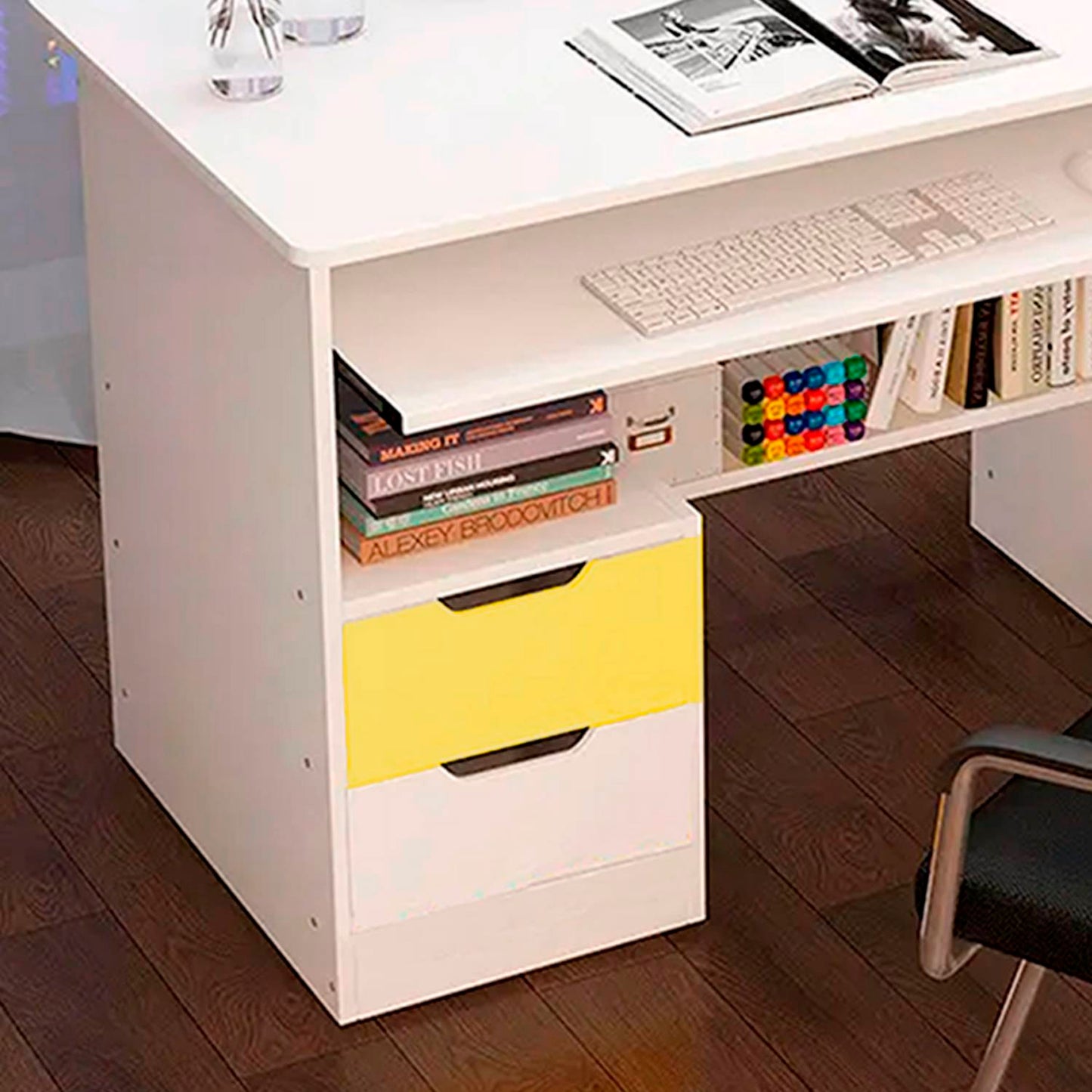 Escritorio con Estante y Cajones Buenos Aires