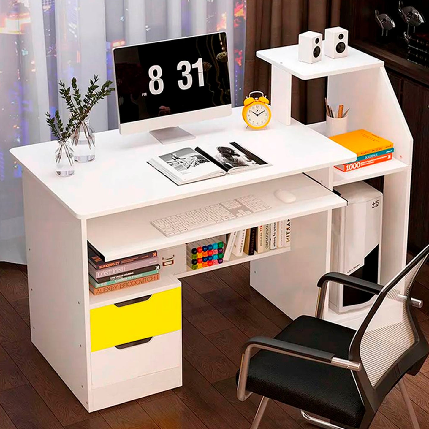 Escritorio con Estante y Cajones Buenos Aires