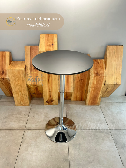 Mesa de Bar alta ajustable - Negra