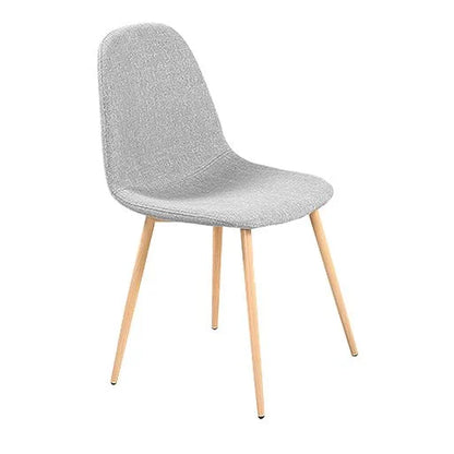 Comedor Redondo 4P Clinton Lino (pata simil madera)