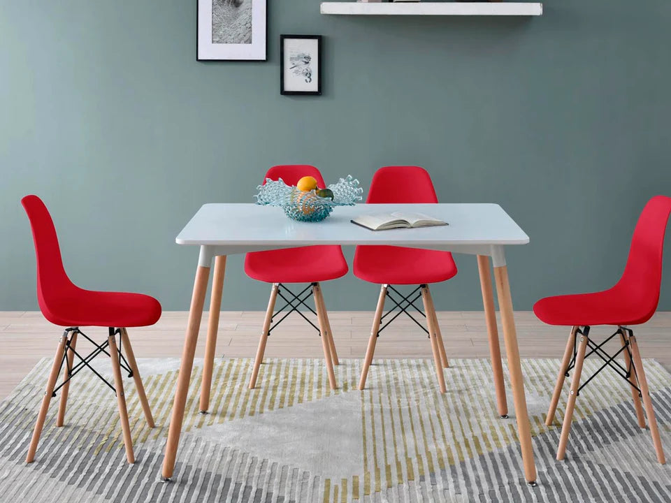Comedor Eames Rectangular 4P
