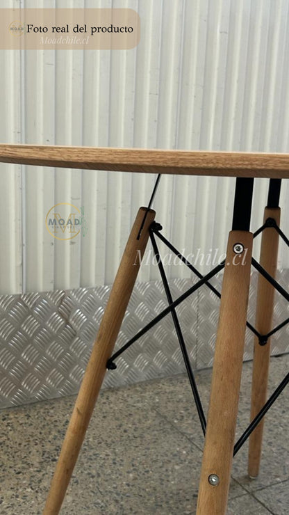 Mesa de Comedor Eames Redonda 100cm