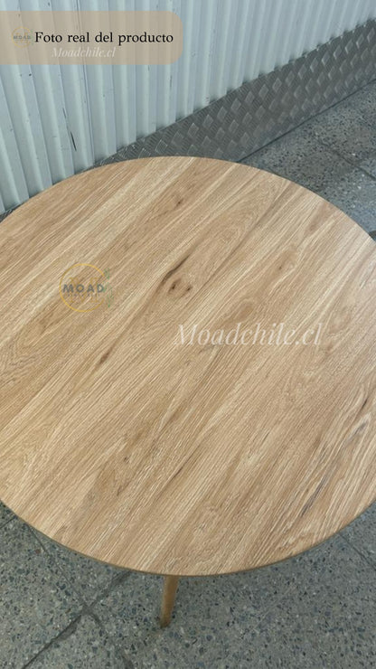 Mesa de Comedor Eames Redonda 100cm