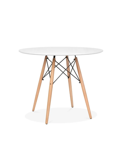Mesa de Comedor Eames Redonda 100cm