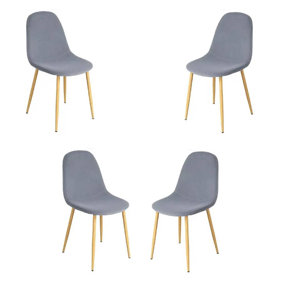 Sillas Paris Terciopelo Pack 4