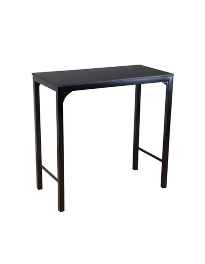 Mesa de Bar Rectangular Negra