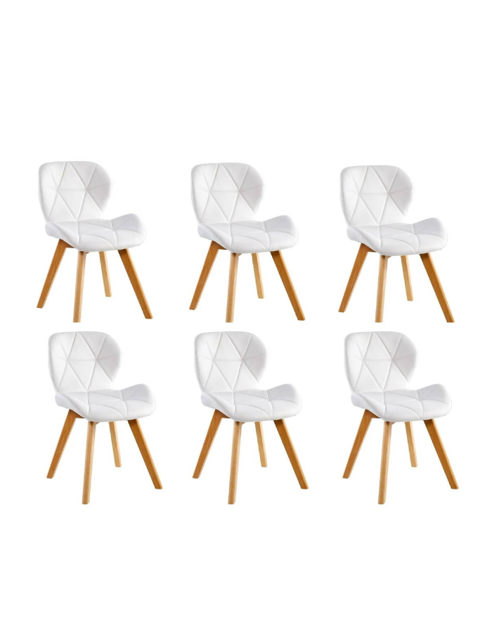 x6 Pack  Silla Mariposa Ecocuero