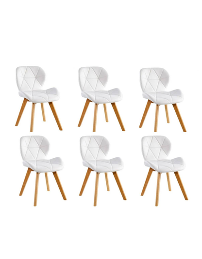 x6 Pack  Silla Mariposa Ecocuero