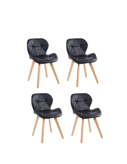 x4 Pack Silla Mariposa Ecocuero