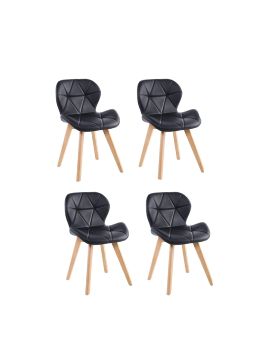 x4 Pack Silla Mariposa Ecocuero