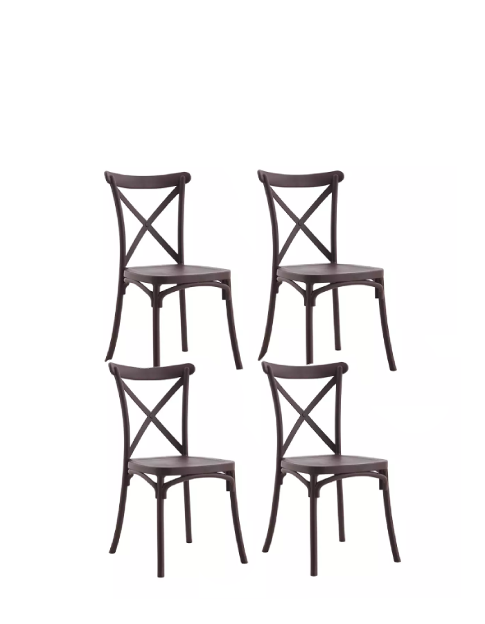 x4 Pack Sillas Danubio