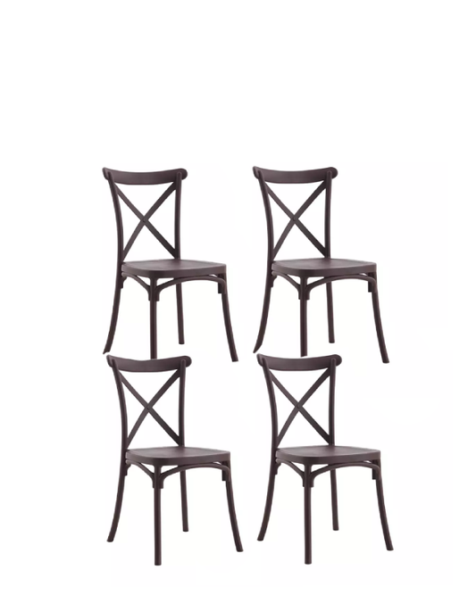 x4 Pack Sillas Danubio