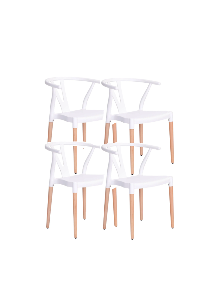 x4 Pack Sillas Nórdicas o Wishbone