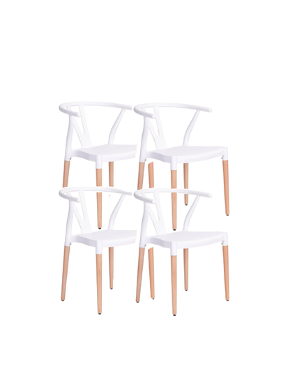 x4 Pack Sillas Nórdicas o Wishbone