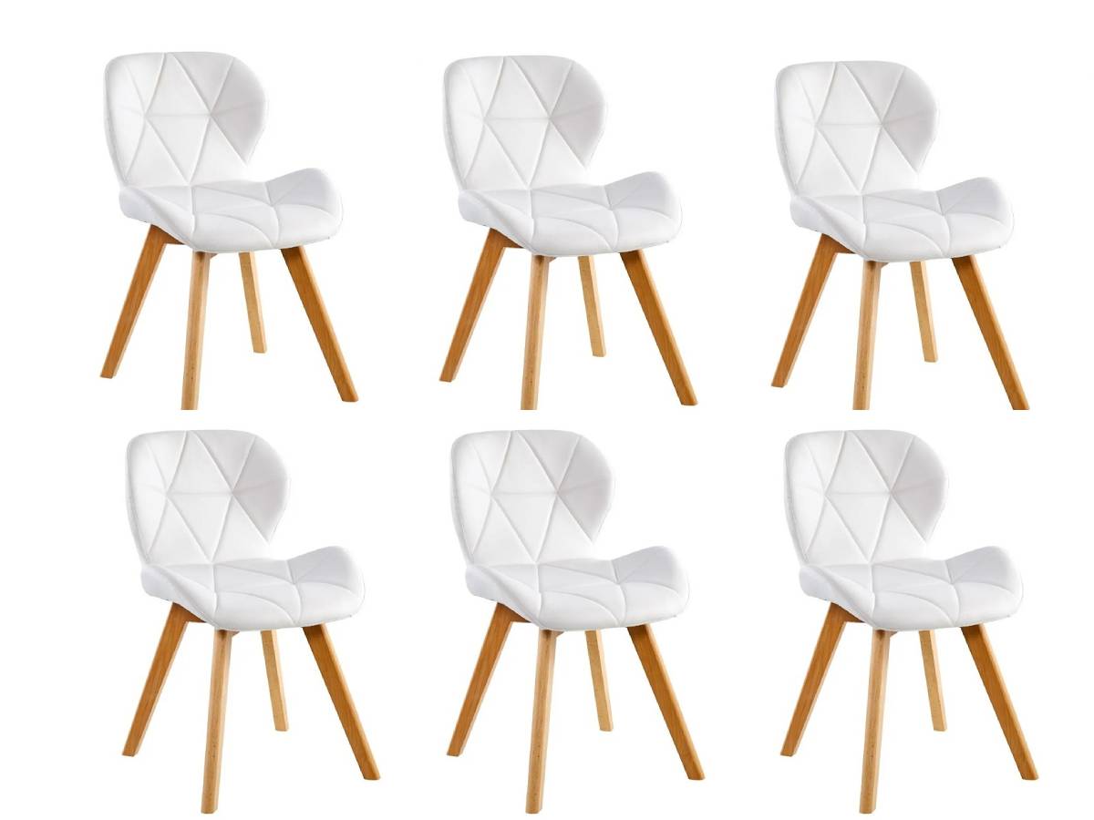 Comedor Rectangular London Cross Mariposa Ecocuero