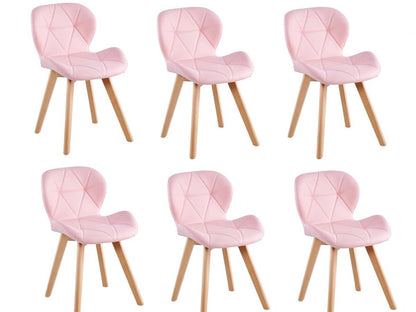 x6 Pack  Silla Mariposa Ecocuero