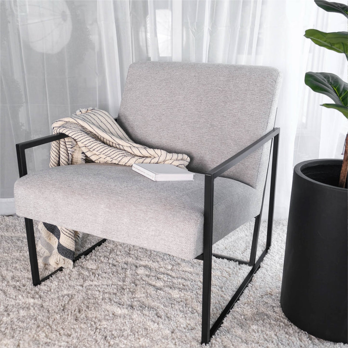 Poltrona Modern Fabric